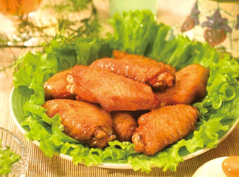 奥尔良翅中